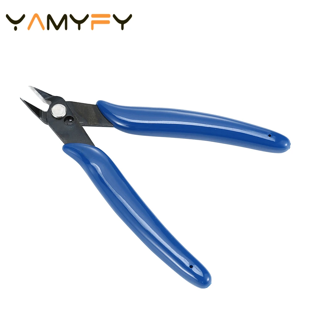 

170 Electronic Shear Clamp Shearing Clamp Heating Wire Tool DIY Electronic Diagonal Pliers Side Cutting Nipper Wire Cutter 1Pcs