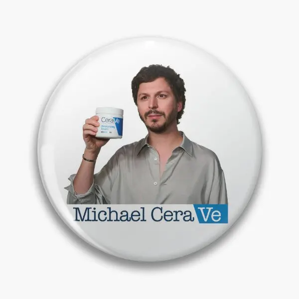 Майкл Церви мягкая пуговица булавка на лацкан модный воротник забавные