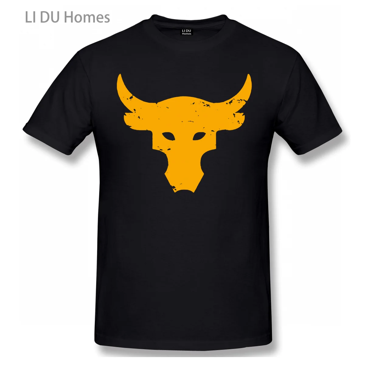 

Brahma Bull The Rock Project Gym T Shirt Men/WoMen Cotton Summer T-shirt Short Sleeve Graphics Tshirt Brands Tee Top Gift