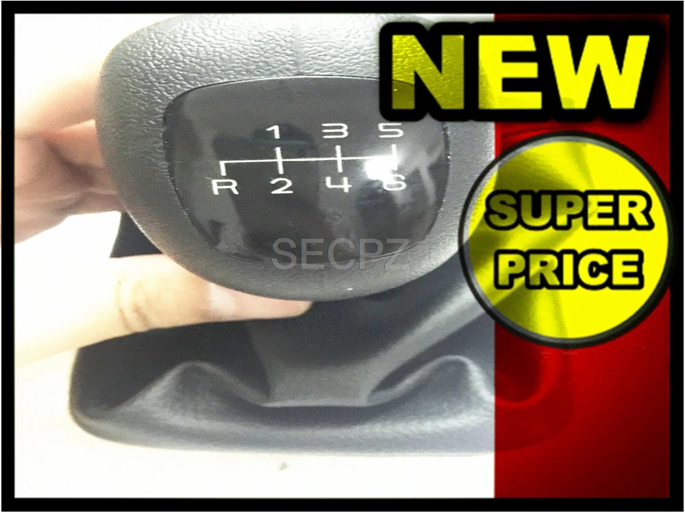 

GOOD shipping wholesale Car Gear Shift Knob 6 Speed for Benz W202 INNER HOLE DIAMETER 12MM