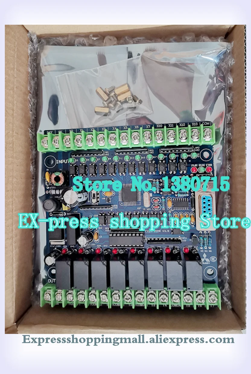 FX1N-20MR FX2N-20MR PLC промышленное управление FX2N 20MR 20MT 2AD программируемый контроллер