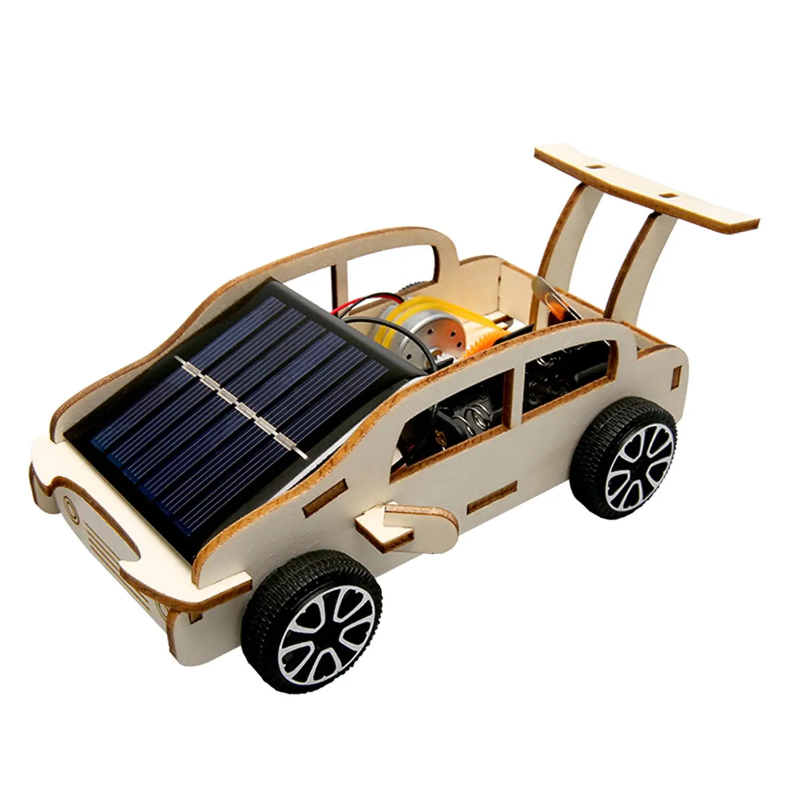 

Солнечный гоночный автомобиль DIY проект разработки деревянный 3D пазл модель для детей