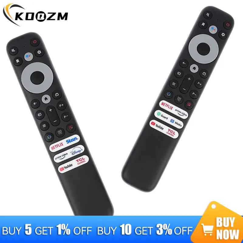 1 шт. подходит для TCL TV Semote Control RC902V FMR2 FMR4 5 7 6 9 FMR 1 FAR1 голосовой пульт дистанционного управления