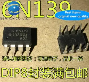 20pcs 100% orginal new HCPL-6N139 HCPL-A6N139 In-line optocoupler chip A6N139 6N139