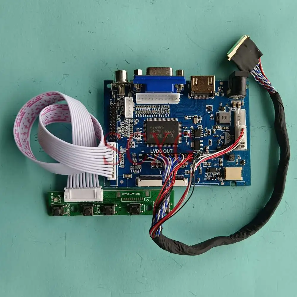 

Fit CLAA156WB11A LCD Matrix Controller Driver Board 15.6" Kit DIY 40 Pins LVDS VGA+2AV+HDMI-Compatible 1366*768 Laptops