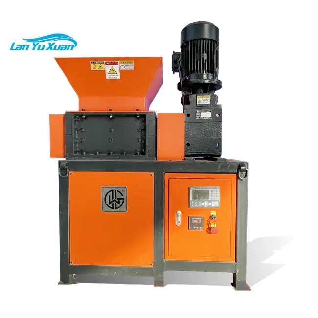 

Hard Plastic Shredder Machine /pvc Fabrics Crusher Machine