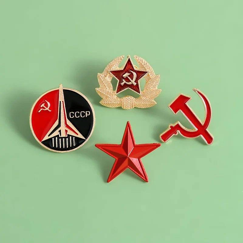 

Soviet Union CCCP Badge Lapel Pins Vintage Antique Classics Retro metal badge Brooch Souvenir collection Russia USSR