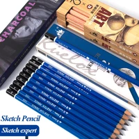 kuelox professional sketch drawing pencil set hard carbon charcoal pencil for drawing professional art supplies