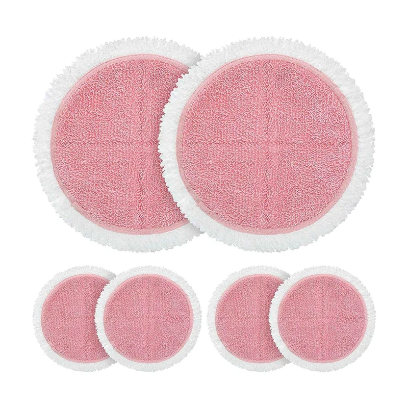 

6 Pcs Replacement Cleaning Pads Spin Electric Mop Pads Replacement Electric Mop Cleaning Pads Mop Accessories For Home