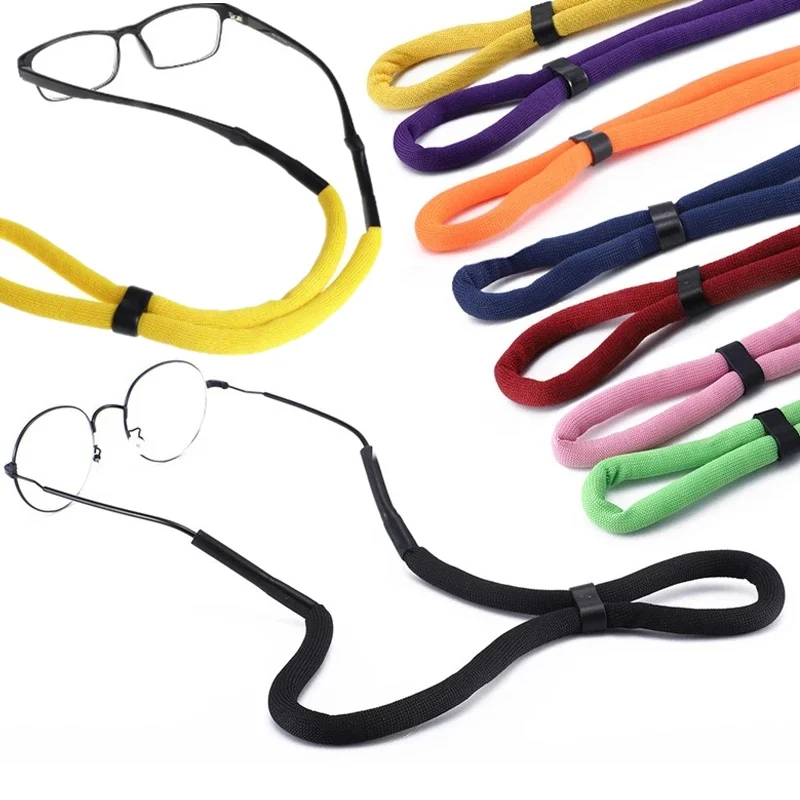 

Outdoor Foam Holder Eyeglasses Reading Sport Adjustable Eyewear Cord Sunglasses Strap Lanyard Rope Floating Glasses Neck Chain