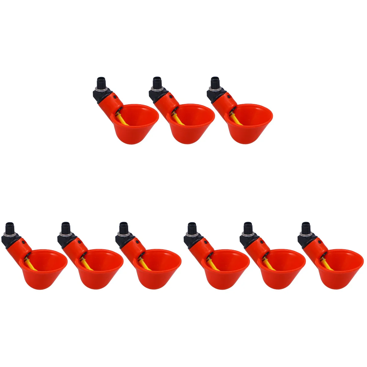 

Poultryautomatic Water Chicken Waterer Cups Drinker Drinking Bucketferret Duck Watering Feeder Equipment Feeding Bird