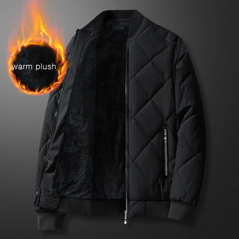 

Мужская Флисовая Куртка, с воротником-стойкой, зимняя, 2022, 4XL, 5XL