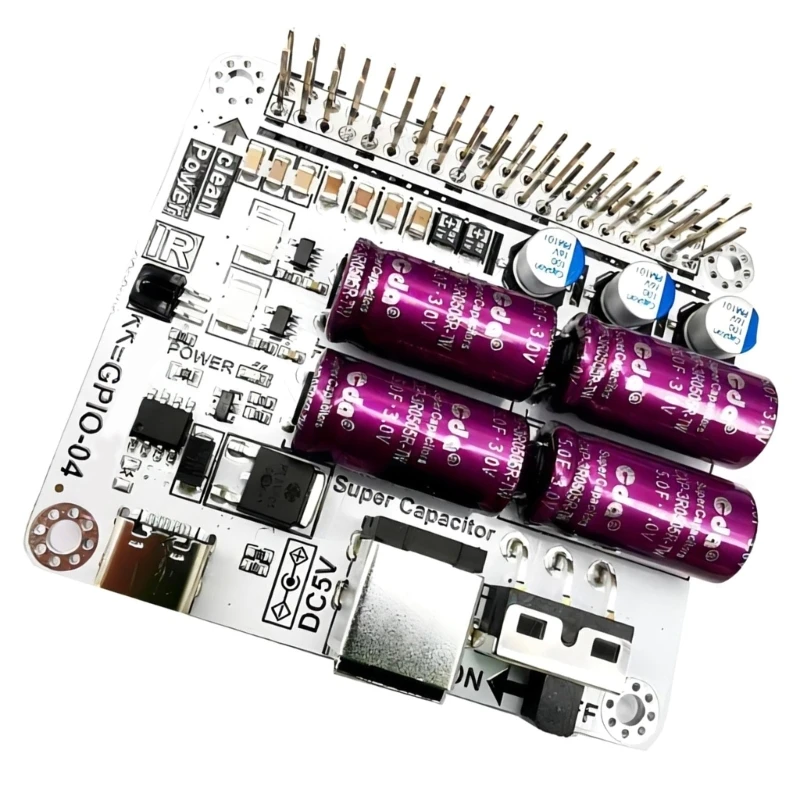 Y6U6 HIFI фильтр питания конденсатор стабильный источник для RPi Moode Volumio плата модуля