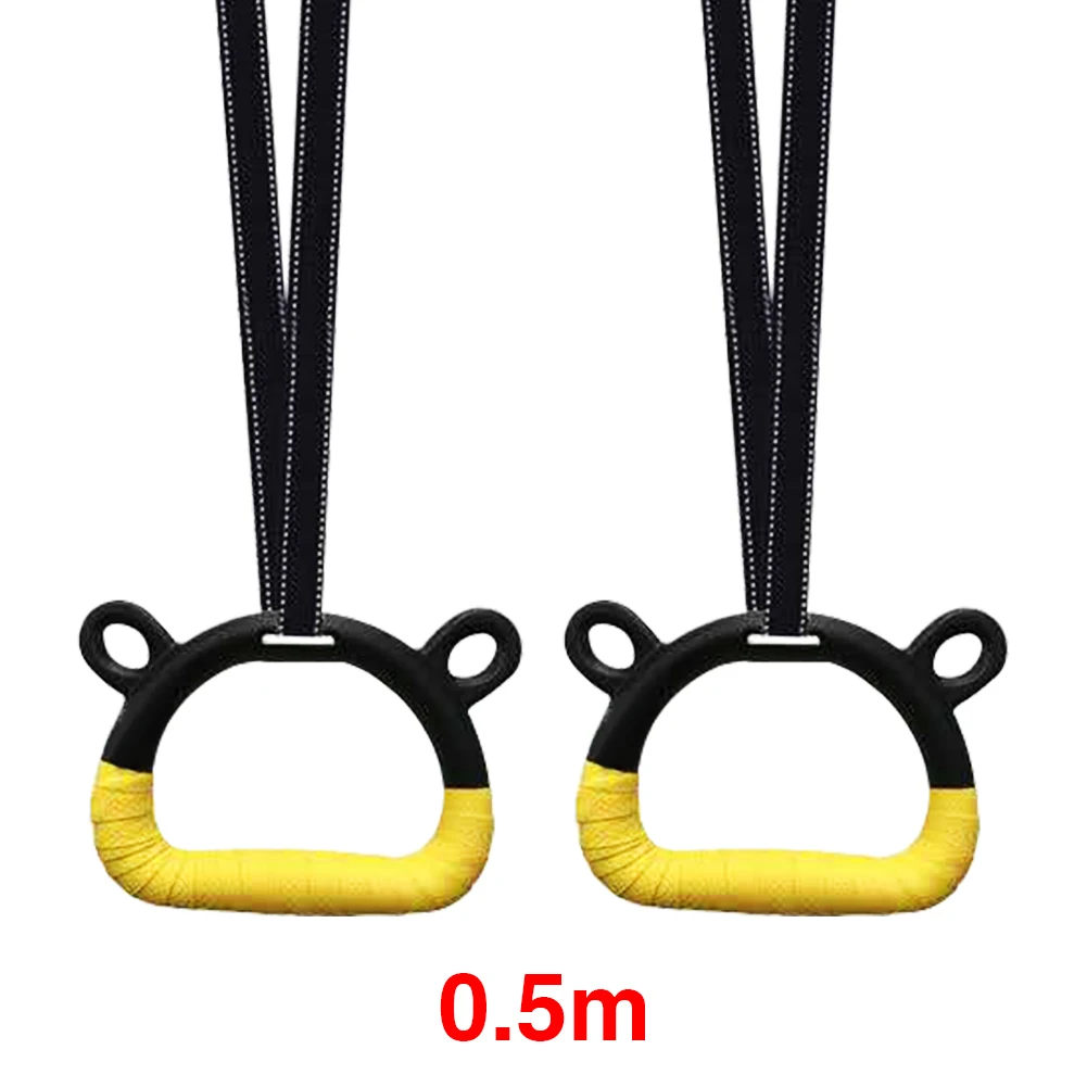 

Training Equipment Gym Non Slip Children Fitness Ring Playground Indoor Gymnastics Home Bodybuilding Hanging Adjustable Strap