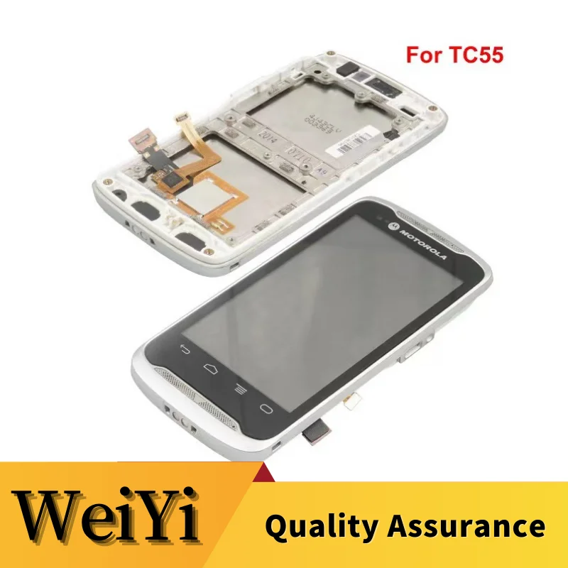 LCD with Touch Screen Front Housing for Motorola Symbol Zebra TC55 TC55AH TC55CH,Free delivery