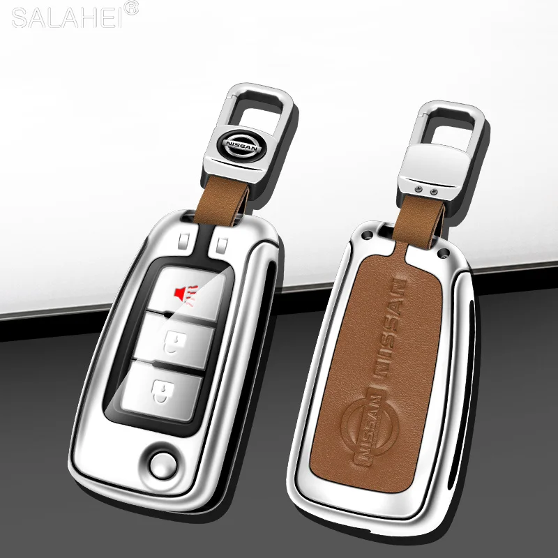 

Car Key Case Cover Holder Shell Fob For Nissan Qashqai J11 Juke X-trail Sunny Cefiro A32 Altima Quest Tiida Geniss Murano Maxima