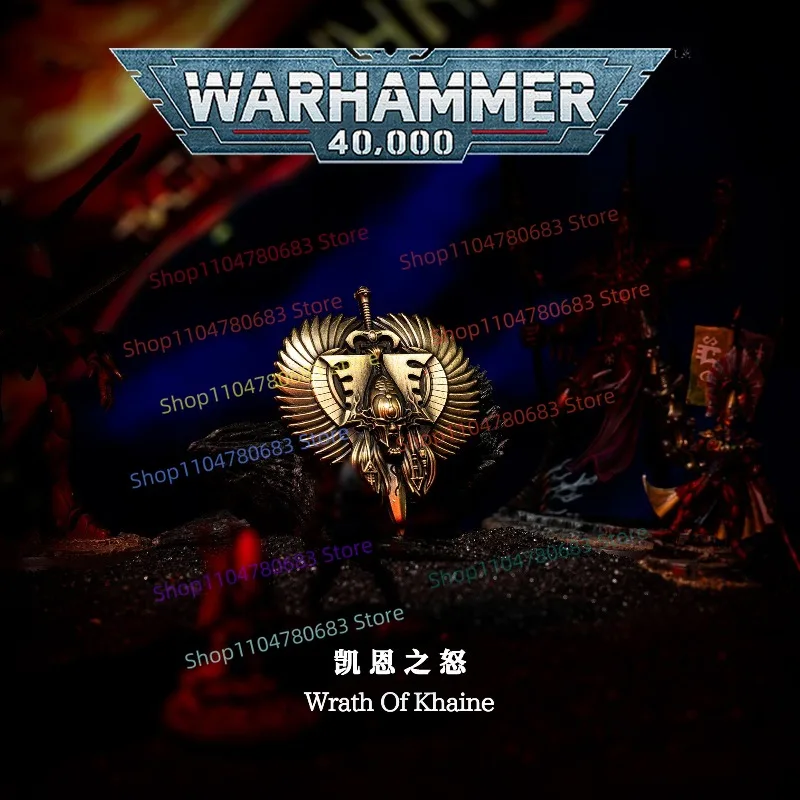 Фото Официальная брошь Starforged Warhammer 40K Eldar, значок 