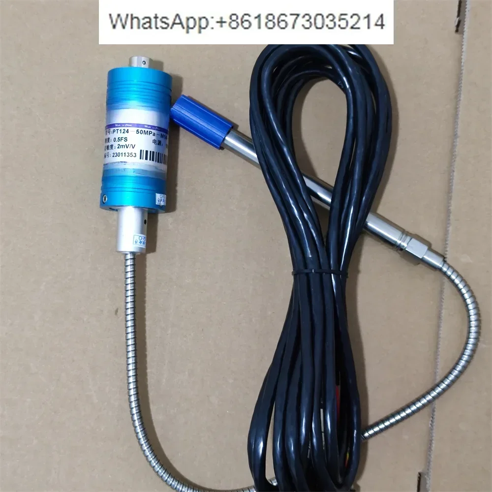 PT124-50MPa-M14x1.5 + PS20 высокотемпературный датчик давления расплава 2 мВ/В и