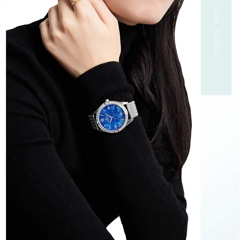 NAVIFORCE Women's Fashion Watches Luxury Simple Ladies Quartz Wristwatches Qualities Female Women's Fashion Creative Watch