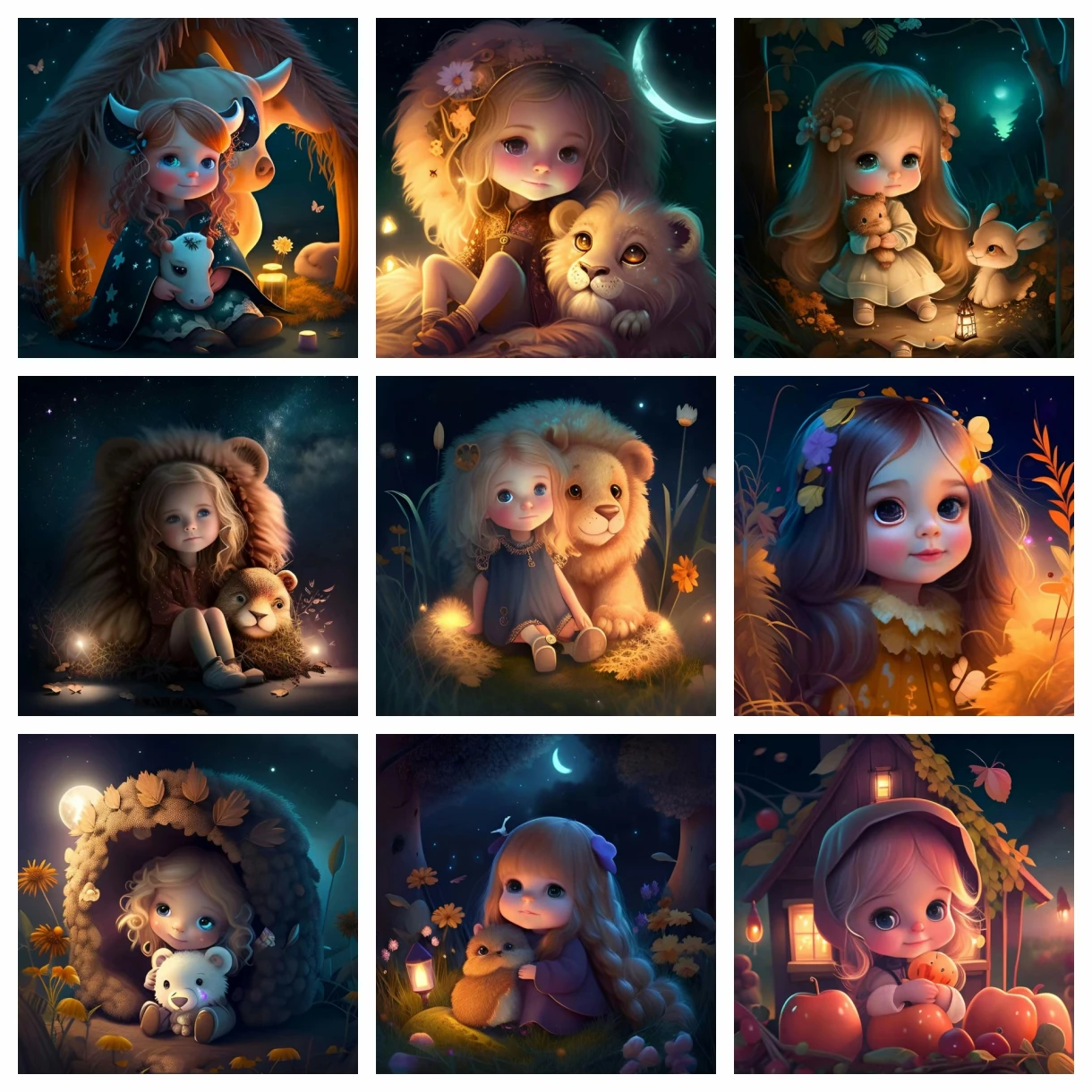 5d сделай сам набор алмазной живописи фантазия милая девушка художественная