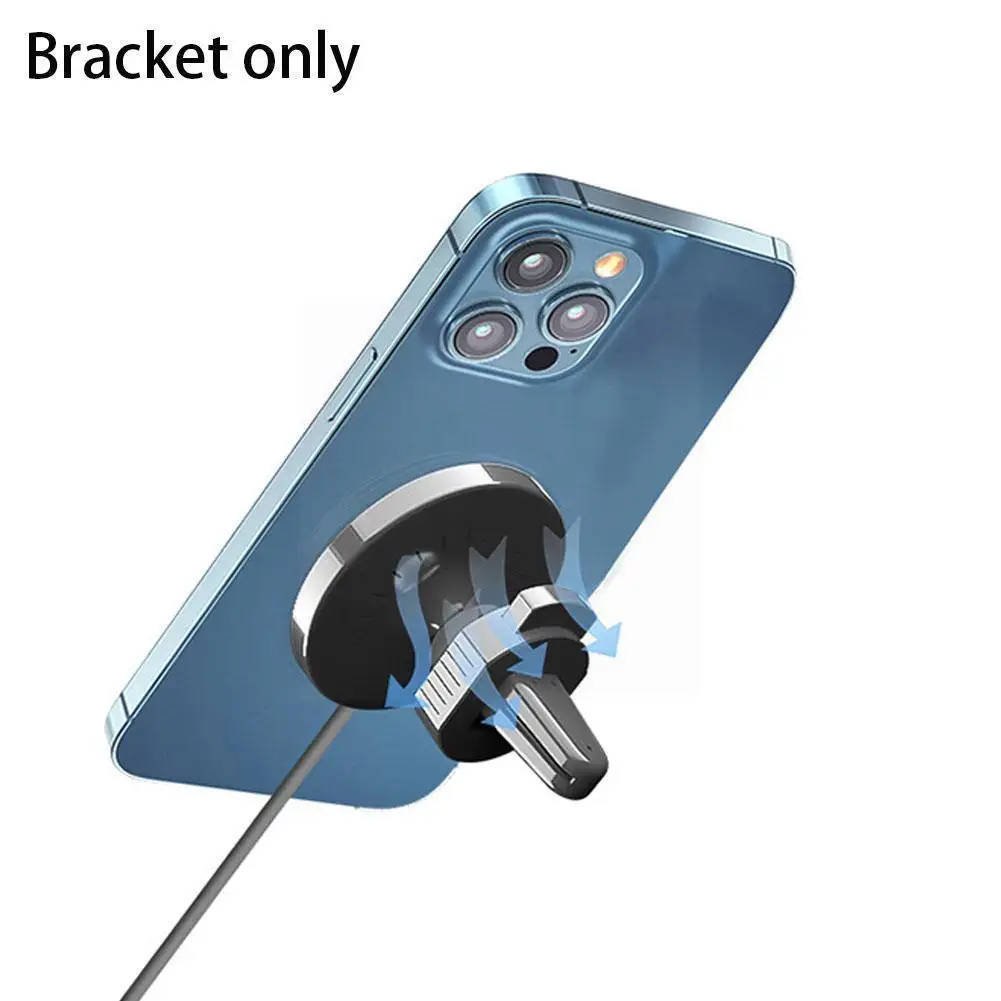 

15w Magnetic Wireless Car Phone Charger Mount Universal For 12mini 13 Pro Max Macsafe Fast Charging Car Phone Holder T2u1