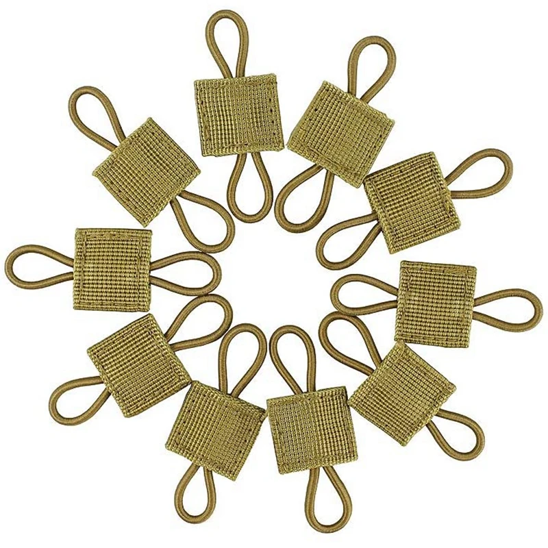 10 шт. зажим для крепления Taser Molle фиксатор лямки эластичная пряжка ленты