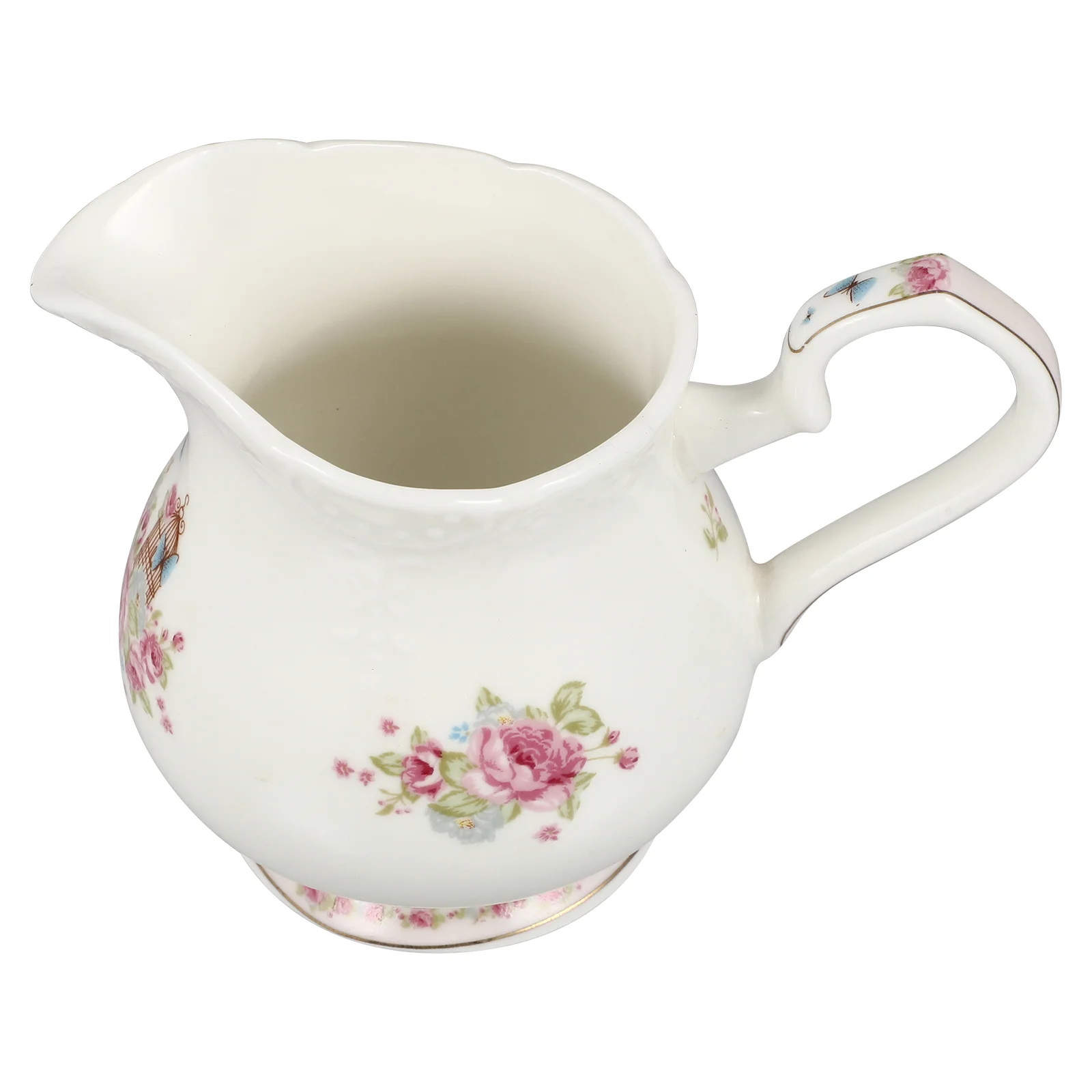 

Pitchercreamer Ceramic Sauce Jug Cream Mug Jugs Exquisite Dispenser Classic Tea Porcelain Cup Mini