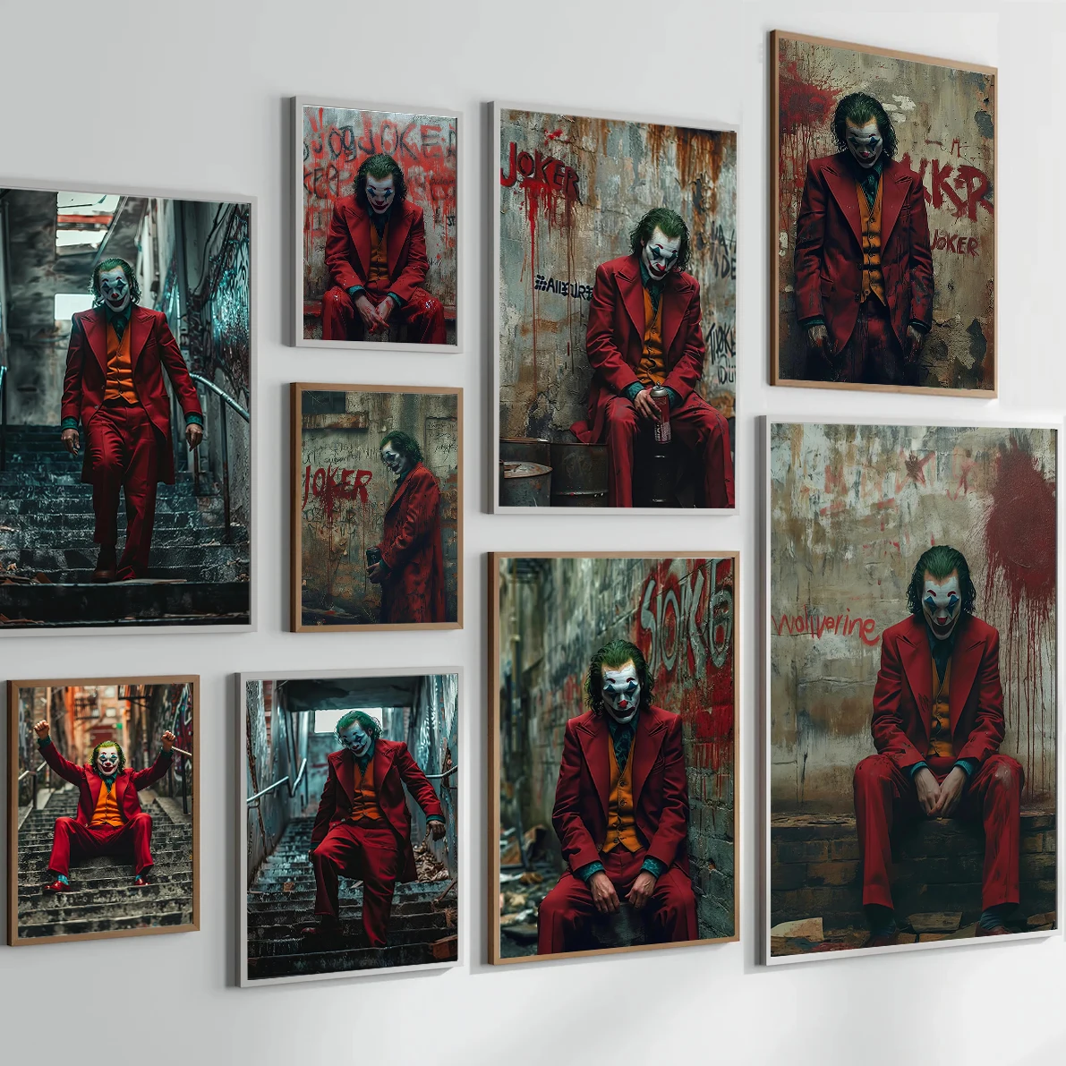 Самоклеящиеся постер из фильма J-Joker обои фигурки HD семейные фотографии украшение