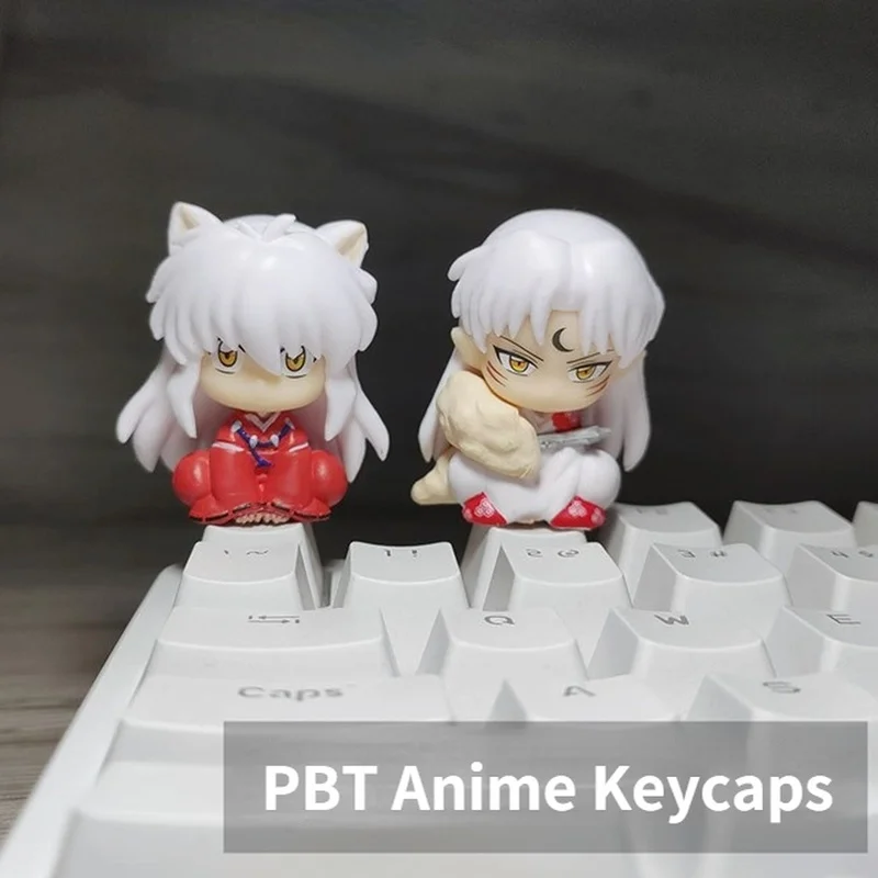 

1 шт., крышка для ключей аниме Pbt, мультяшная Механическая Женская крышка ручной работы, игровое украшение, подарок, симпатичная крышка для кл...