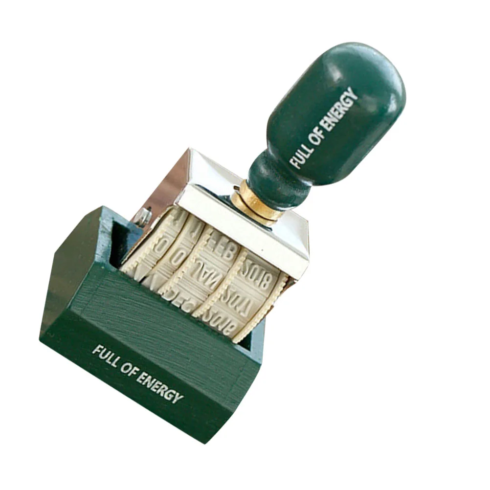 

Journal Hand Account Supply Stamp Scrapbooking Alphabet Stamps Knob DIY Planner Iron Rollers Seal Office Wooden Knobs