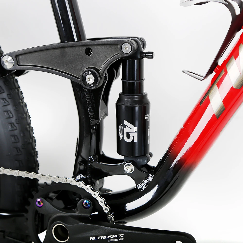 TWITTERbicicleta TRACKER SX-12Speed27.5/29er полный подвесной алюминиевый сплав горный велосипед
