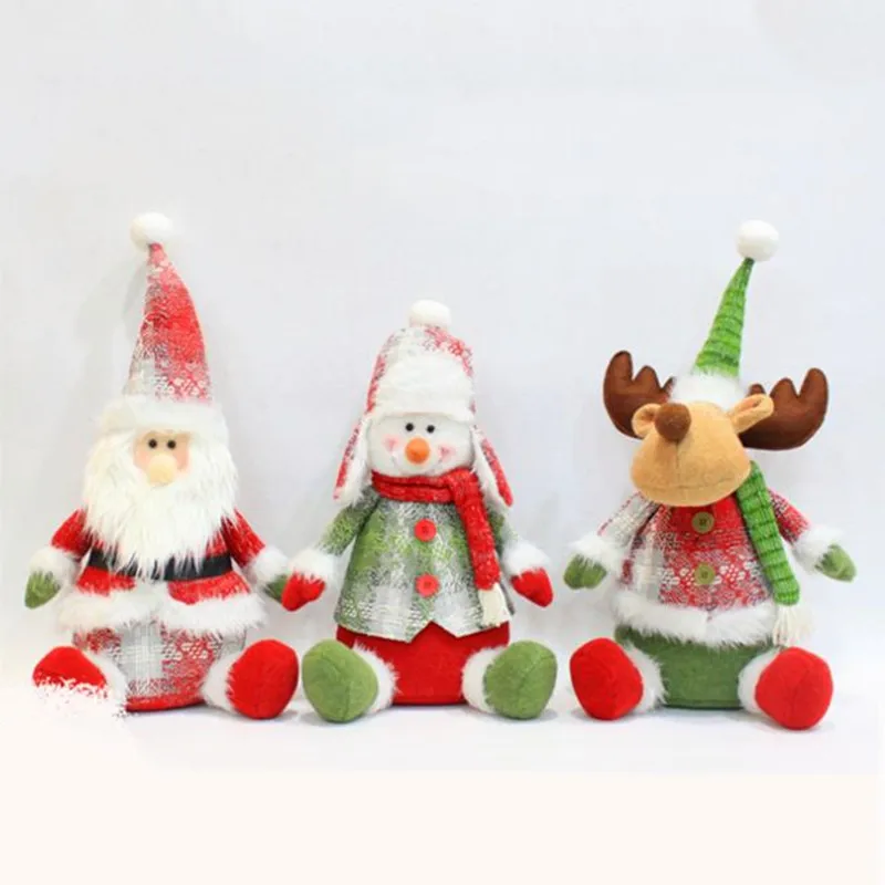 

Navidad Natal Gifts New Year 2023 Christmas Ornaments Decoration Christmas Doll GiftsTree Decor New Year Santa Claus For Home