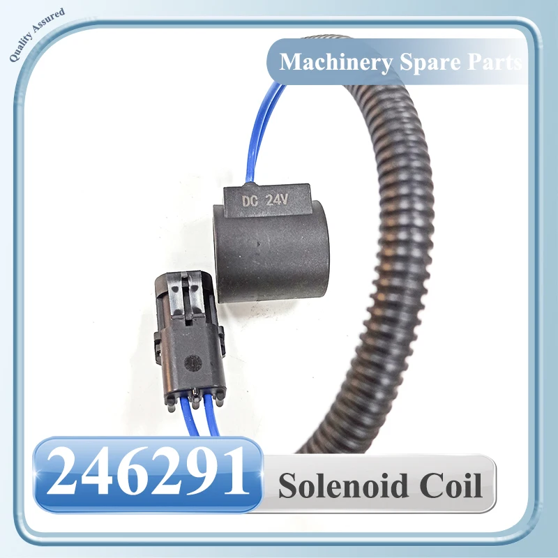 Соленоидный клапан 246291 24 В постоянного тока соленоидная катушка для экскаватора