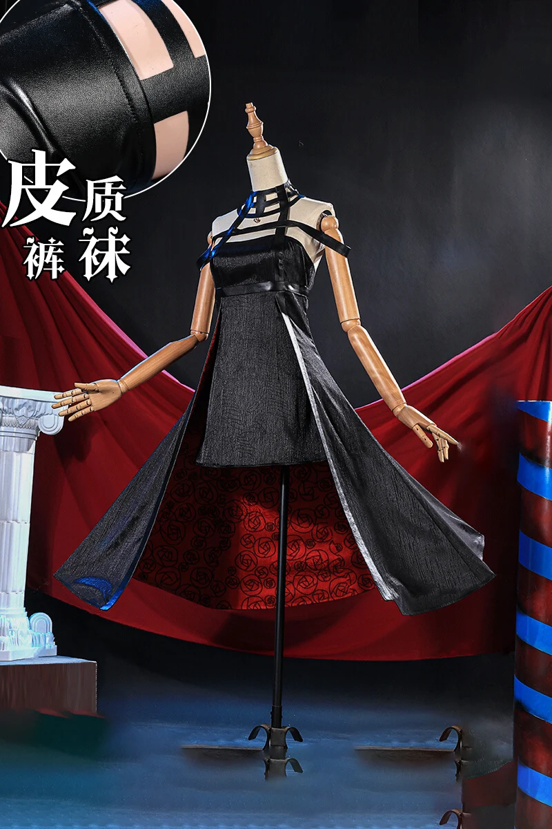 

Anime Spy Family Yor Forger Cosplay Costume Women Sexy Black Dress Princess Bramble Outfit Party Suit Halloween Carnival Uniform