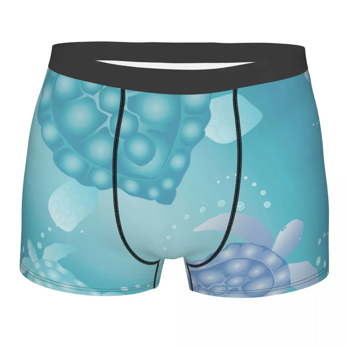 

Mens Boxer Sexy Underwear Soft Long boxershorts Sea Turtles (2) Underpants Male Panties
