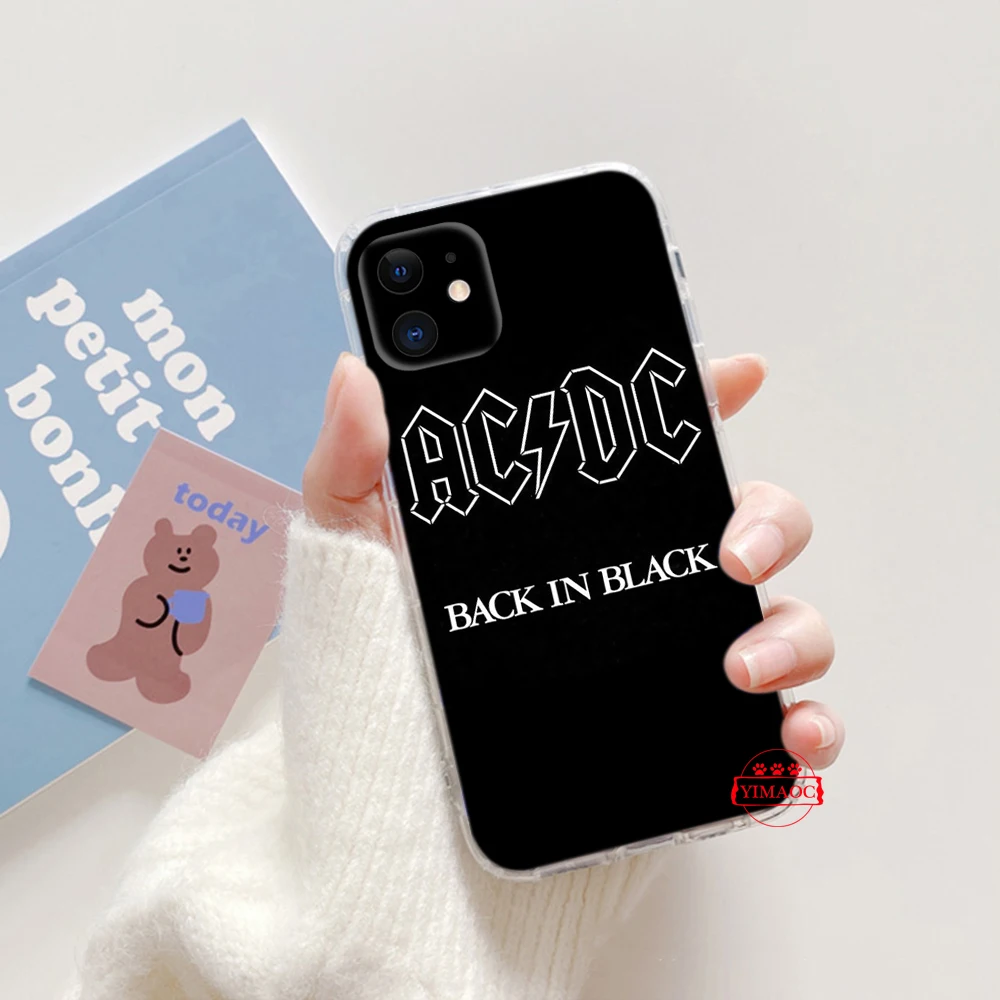 1VTY ac dc hells bells Soft чехол для LG G3S G8 G8X K10 Pro K10A K11 Plus K22 K30 K40 K40S K41S K50 K50S K51 K51S K52 K62 K42