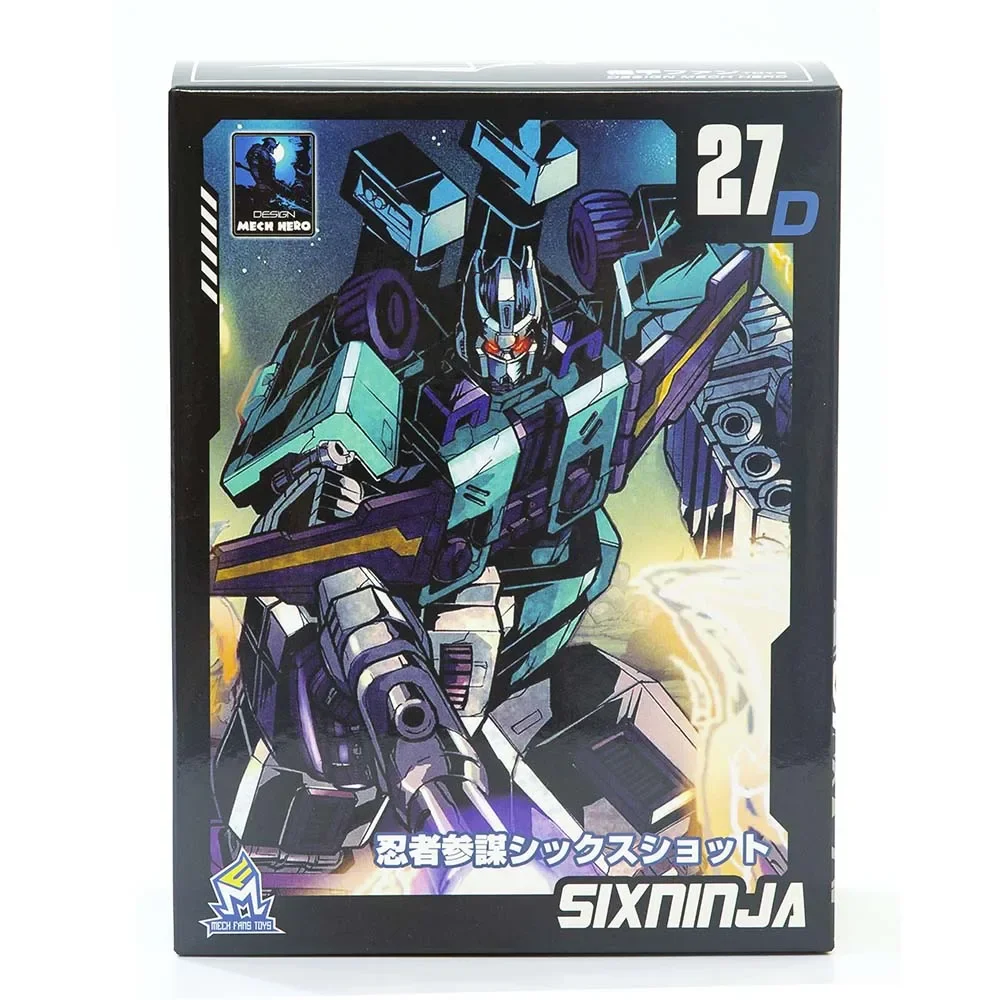 Новая трансформирующая искусственная игрушка MechFans Sixshot MFT игрушки в ассортименте