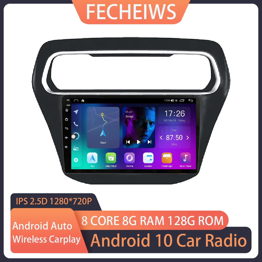 

Android 10 For Ford Escort 2015 - 2018 Car Radio Navigation GPS SWC 4G Stereo ADAS RDS DSP Multimedia Player No 2din AHD WIFI