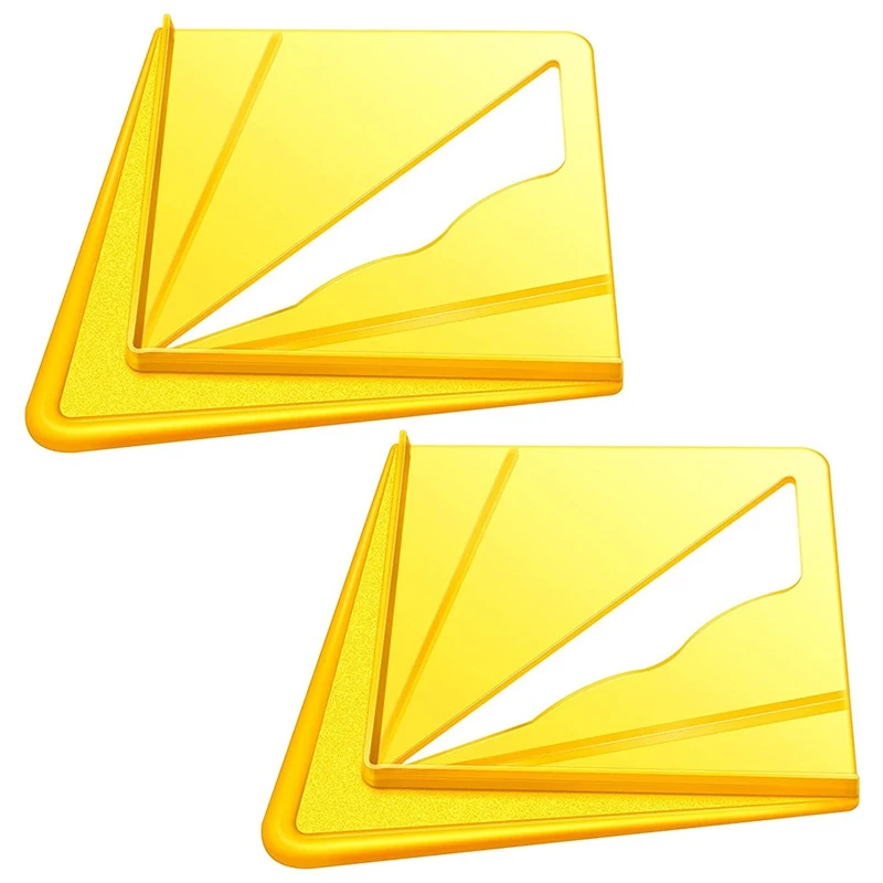 

Center Finder Tool 2 Pieces Plastic Center Finder Circle Woodturning Center Finder For Wood Woodworkers Carpenters