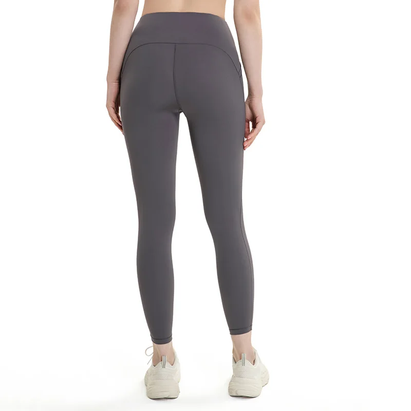 MYS Women Yoga Pants With Pockets High Waist Naked Feel Comfort Flatting Sports Leggings Fitness plus size Workout GYM Tights