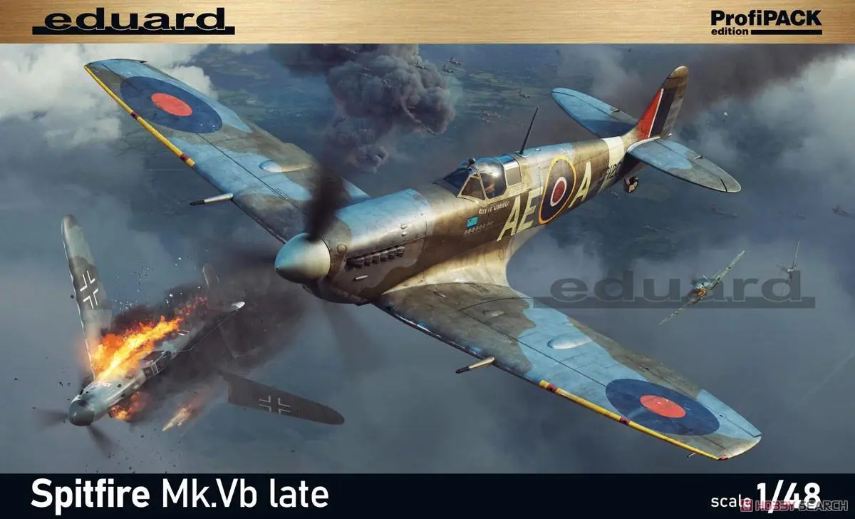 Eduard EDU82156 1/48 Spitfire Mk.Vb Late ProfiPACK Edition M