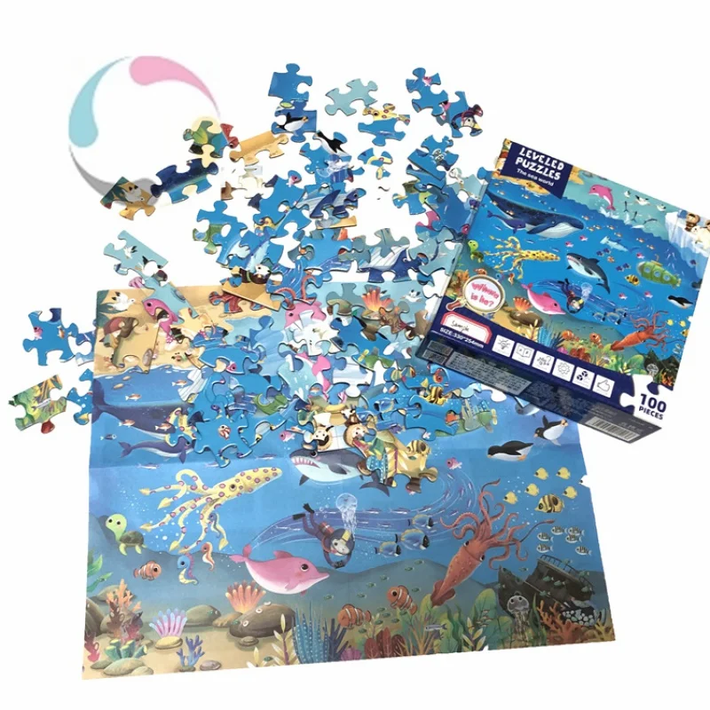 

Wholesale new design high quality A4 Size composite material sublimation blank jigsaw puzzle sublimation puzzle