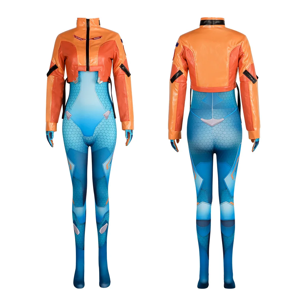 Аниме-игра Overwatch 2 костюмы для косплея Юнона полный комплект одежда героя