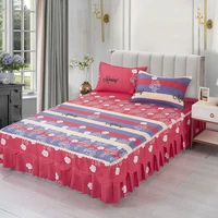 bedskirt bedspread thickened brushed single lace simmons non slip protective cover