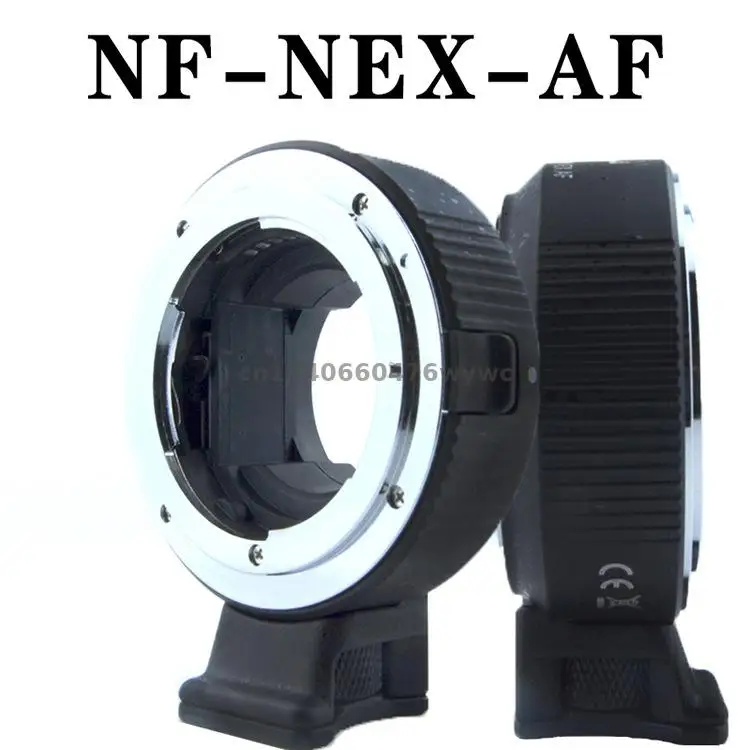 

NF-NEX Lens Adapter Tripod Mount Aperture Ring for Nikon F AF-S AI G Lens to Sony E Camera A9 A7M3 A7 III A7RII A6500 A6400