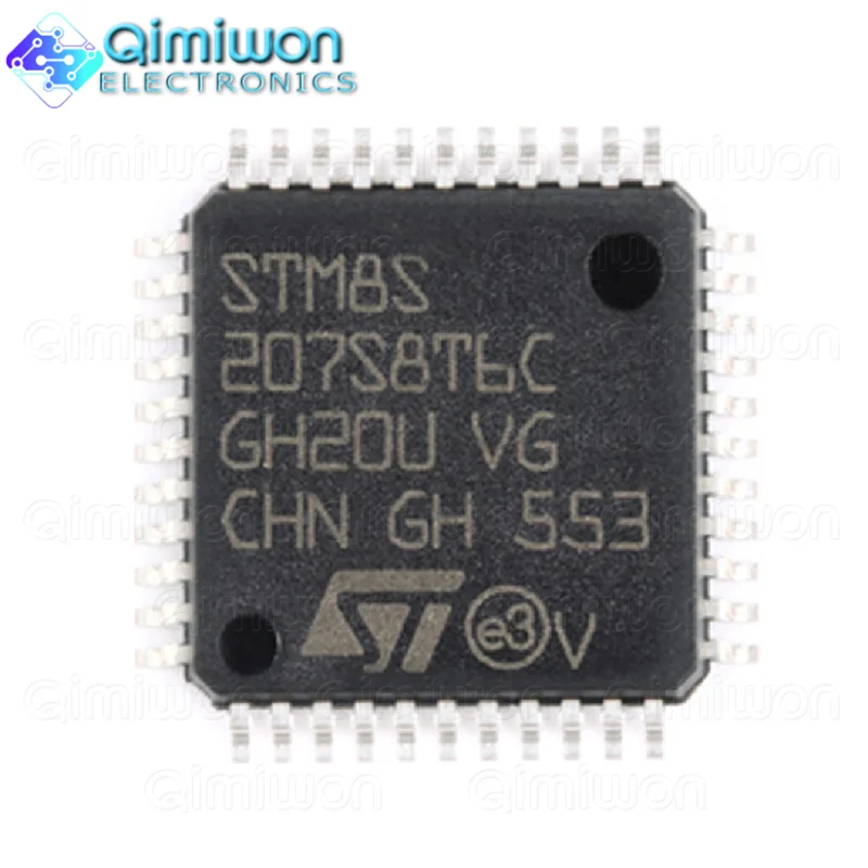 

Оригинальный STM8S207S8T6C LQFP44 в наличии