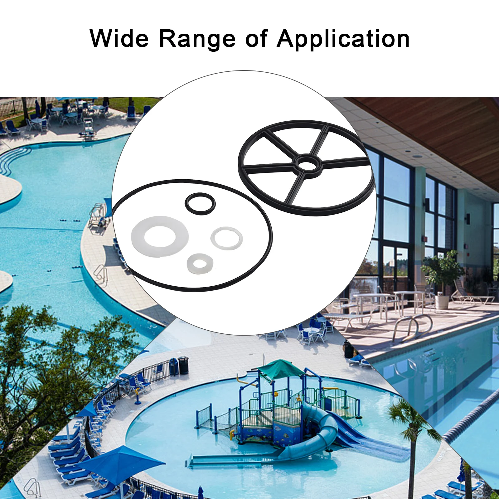 Простая установка и устранение утечек с помощью этого комплекта уплотнений