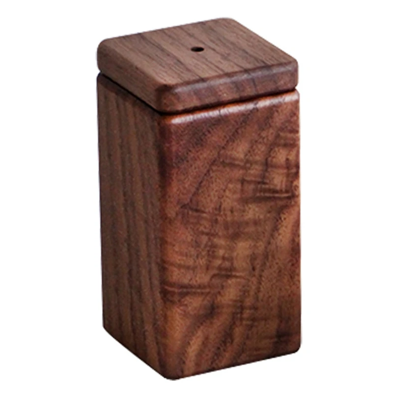 

Toothpick Holder Storage Box Wood Cotton Swab Storage Holder Tooth Picks Dispenser Container Box Home Table Accessories