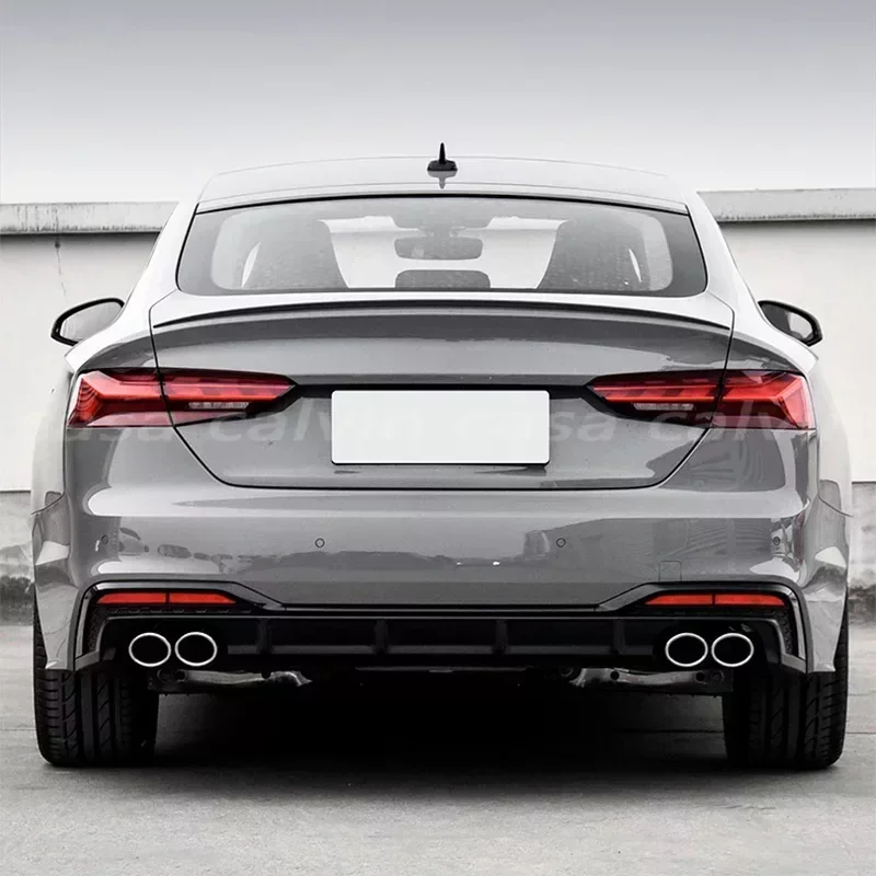 Для Audi A5 2021 2022 модифицированный Дарт Вейдер средняя сеть объемное заднее крыло