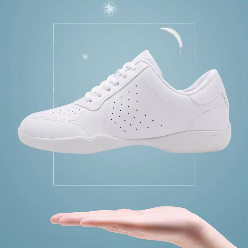 Aerobics Shoes Kids Dancing Sneakers Women Children Gym Competitive Fitness Sports Shoes Girls Jazz Modern Square Shoe Size28-44